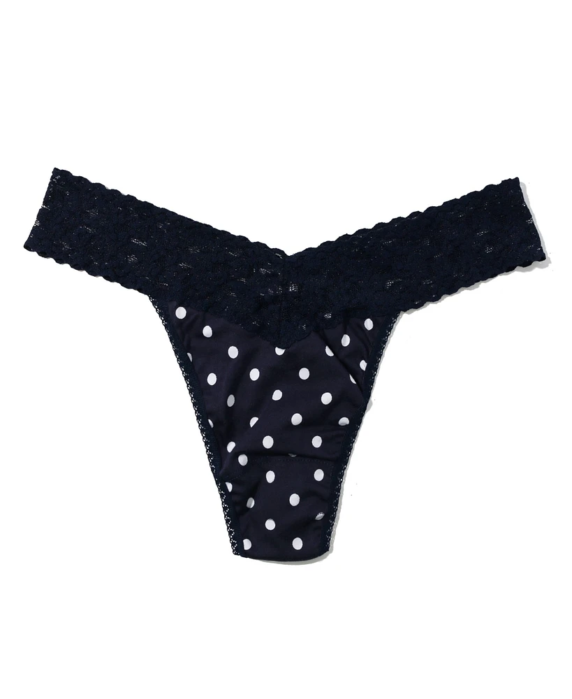 Hanky Panky Women's Printed Original Rise Thong Underwear