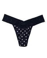 Hanky Panky Women's Printed Original Rise Thong Underwear