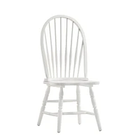 Wood Windsor Back Dining Chair for Kitchen or Dining Table Seating