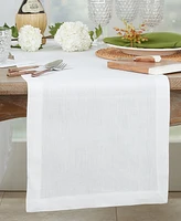 Saro Lifestyle Pure Linen Table Runner