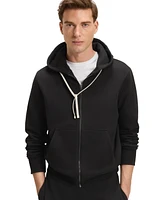Hugo Boss Beckham x Men's Mercerised Cotton Terry Zip-Up Hoodie
