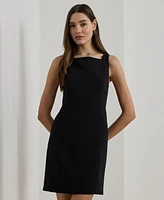 Lauren Ralph Women's Stretch Crepe Sleeveless Dress