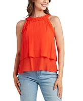 Bcx Juniors' Gauzy Textured Halter Top