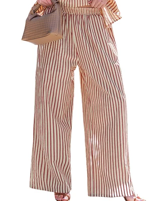 Cupshe Women's Sun Chasing Striped Pants