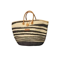 Balance Art Handmade Sisal Straw Basket Tote Bag