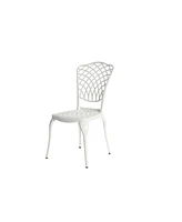3-Piece Rustproof Aluminum Bistro Set: 2 Chairs, Round Table