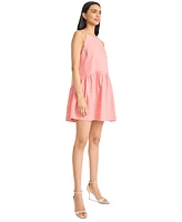 Donna Morgan Women's Square-Neck Sleeveless Mini Dress