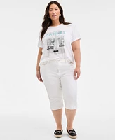On 34th Trendy Plus Capri Jeans, Exclusively at Macy's