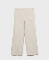 Mango Women's Long Knitted Pants