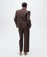 Mango Women's Linen Pants
