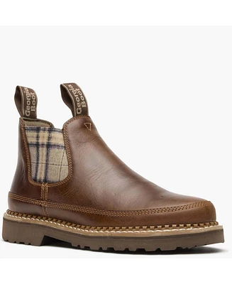 Georgia Boot Women's Plaid Chelsea Romeo Shoe