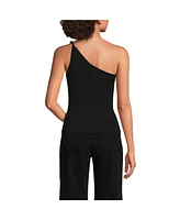 Lands' End Women's Slender One Shoulder Top