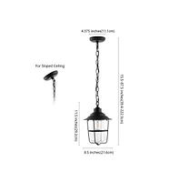Penber 8.5" Outdoor Pendant