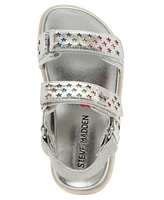 Steve Madden Little Girls Tmona Footbed Sandals
