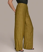 Donna Karan New York Women's Textured Wide-Leg Pants