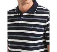 Nautica Men's Birdseye Stripe Polo Shirt