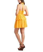 Bcx Juniors' Halter-Style Mini Dress