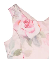 Rare Editions Big Girls Floral Organza Party Dress