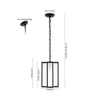 Hyla 8" Outdoor Pendant