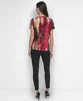 Dkny Women's Abstract-Print T-Shirt