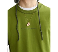 Scotch & Soda Men's Core Relaxed Fit Short Sleeve Logo Graphic Crewneck T-Shirt