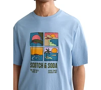 Scotch & Soda Men's Regular-Fit Graphic T-Shirt