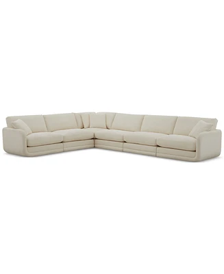 Daryll -Pc. Fabric L Sectional