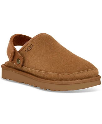 Ugg Men's Goldencoast Ii Suede Clogs with Removable Heel Strap