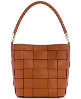 Guess Maylee Woven Bucket Bag