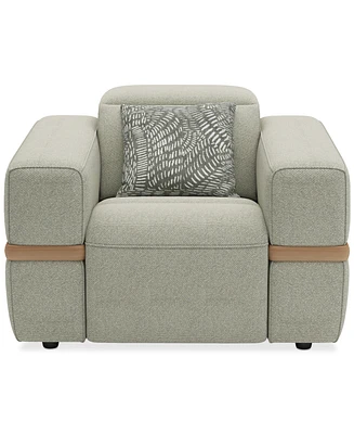 Nierling Fabric Power Motion Recliner with Headrest, Exclusively at Macy's