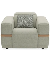 Nierling Fabric Power Motion Recliner with Headrest, Exclusively at Macy's