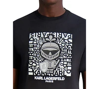 Karl Lagerfeld Paris Men's Armor Graphic T-Shirt