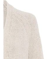 Olsen Women's Tape Yarn Open Front Cardigan