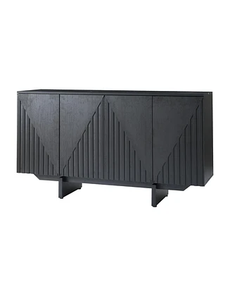 Modern Adamo 58"Wide 4 door Sideboard