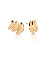 Ettika Metal Moderna Studs