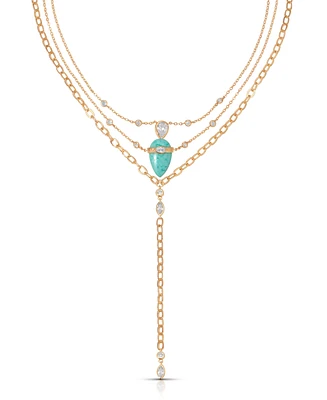Ettika Turquoise Solstice Layered Necklace
