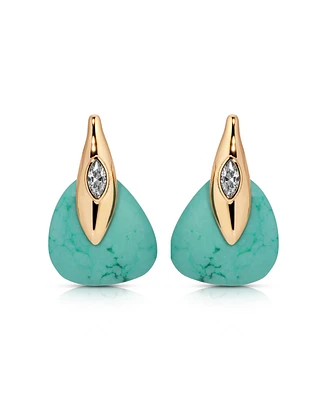 Ettika Turquoise Solstice Drop Earrings