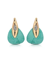 Ettika Turquoise Solstice Drop Earrings