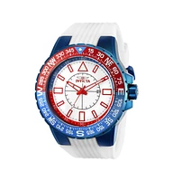 Invicta Men's 23997 Aviator Quartz 3 Hand White Dial Watch