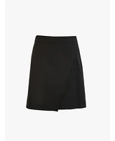 Able Women's Micayla Wrap Mini Skirt