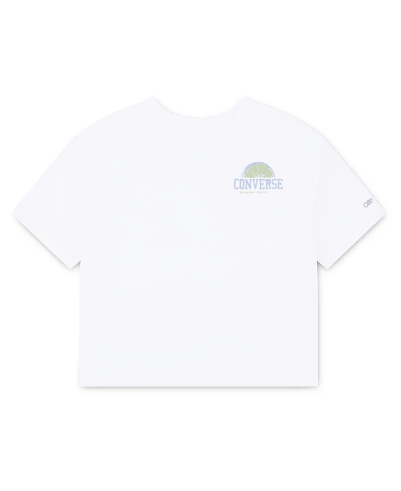 Converse Big Girls Fruit Boxy T-Shirt