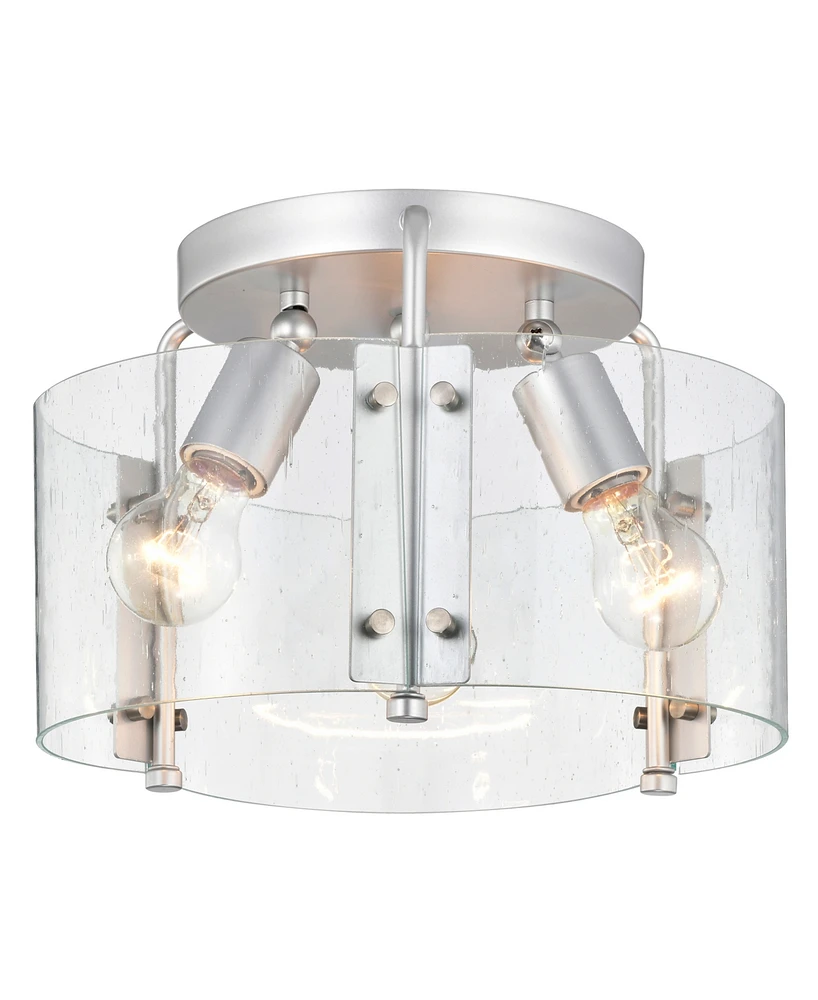 Home Accessories 13" Fortuna 2-Light Indoor Semi-Flush Mount Ceiling Light