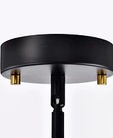 Home Accessories 12" Snowgaze 9-Light Indoor Chandelier