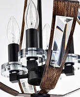 Home Accessories 15" Fabiola 4-Light Indoor Chandelier