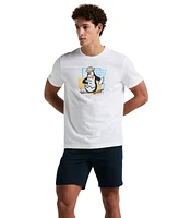 Original Penguin Men's Slim-Fit Dancing Pete Graphic Jersey T-Shirt