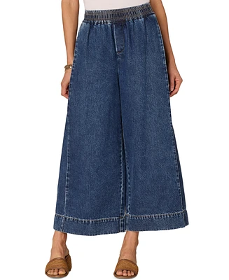 Democracy Women's Skyrise Cropped Wide-Leg Jeans