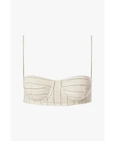 WeWoreWhat Women's Underwire Bra Top
