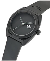 adidas Unisex Analog Black Polyurethane Watch, 42mm