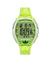 adidas Unisex Analog Green Resin Watch, 45mm