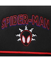 Marvel Men's Spider-Man Into The Spider-Verse Miles Morales Spidey Sense Adult Black Trucker Hat